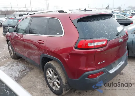 2015 Jeep Cherokee Latitude из США, поврежденный, VIN 1C4PJMCB6FW708324